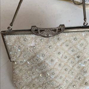 Vintage beaded evening bag - needs some TLC
